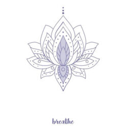 Soulbottle Grafik von Trinkflasche Just breathe Made in