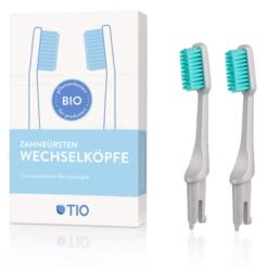Biologisch abbaubare Wechselköpfe für TIO Zahnbürsten
