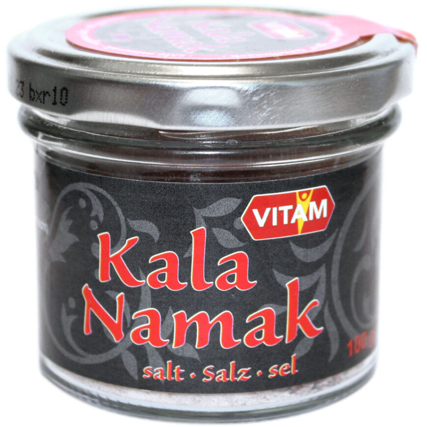 Ayurvedisches Kala Namak Eiersalz von Vitam