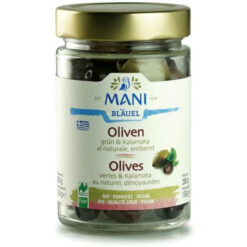 Oliven Rohkost Grün & Kalamata Griechenland Mani 175g