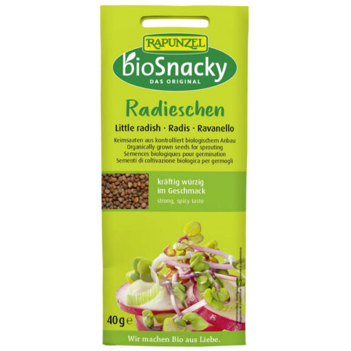 Radieschen Keimsaat bioSnacky von Rapunzel