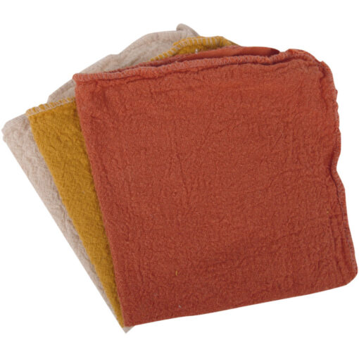 Haushaltstuch Baumwolle 3er-Set farbig, Redecker