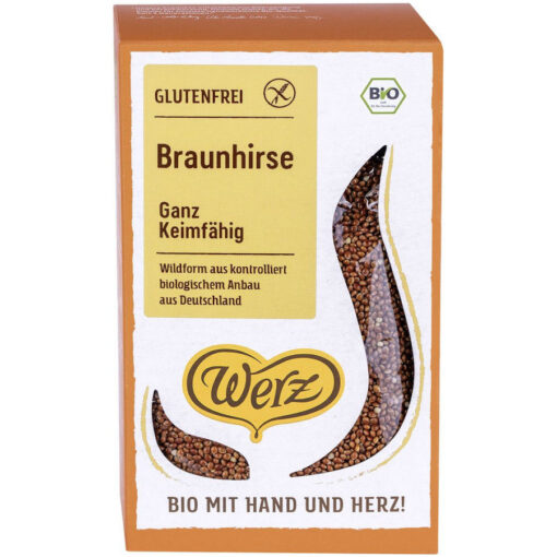 Braunhirse Keimsaat in Wildform von Werz, 500g