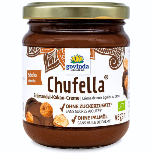 Chufella Erdmandel-Schokoladen Aufstrich vegan 220g