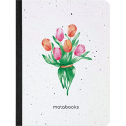 Graspapier Samenbuch, Notizbuch Tulip von Matabooks