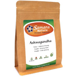 Bio Ashwandha Pulver aus Indien in Rohkost-Qualität von Samara Natura
