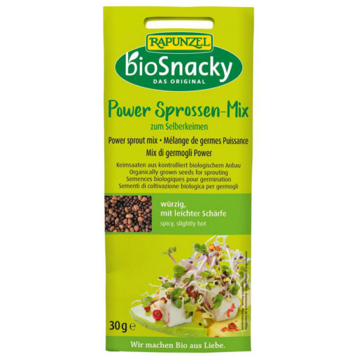 Power Sprossen-Mix bioSnacky Keimsaat von Rapunzel