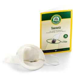 Wiederverwendbarer Teefilter aus Bio-Baumwolle von Lebensbaum