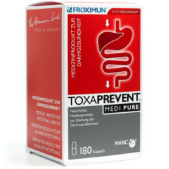 Toxaprevent Medi Pure mit MANC Zeolith, 180 Kapseln