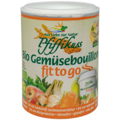 Bio Gemüse-Bouillon "fit to go" von Pfiffikuss in Dose