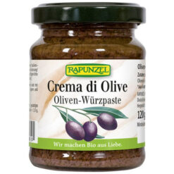 Oliven-Würzpaste Crema di Olive Rohkost vegan Rapunzel 120g