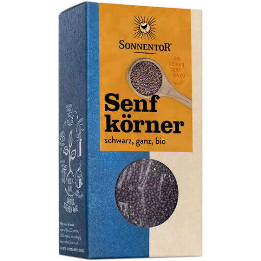 Senfkörner schwarz ganz Bio von Sonnentor