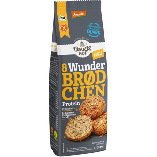 Wunderbrötchen Protein Brotbackmischung glutenfrei Bauckhof