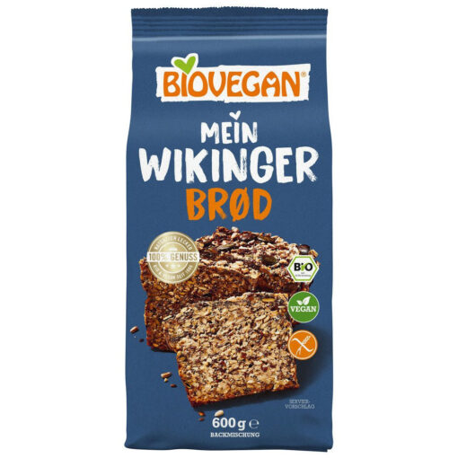 Mein Wikingerbrød Brotbackmischung glutenfrei Biovegan