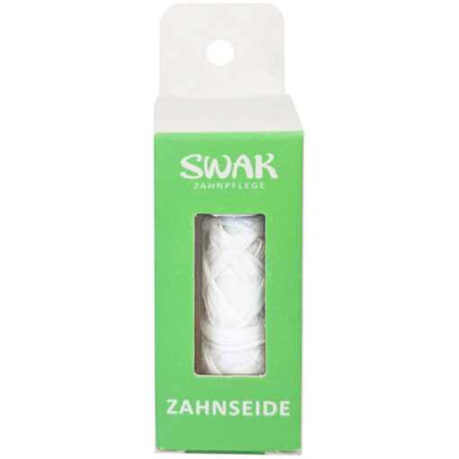 Swak Zahnseide im Glasflacon 30m