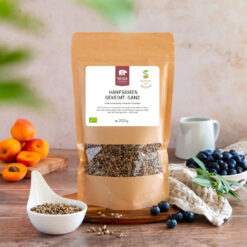 Hanfsamen gekeimt Rohkost Taiga Naturkost