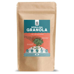 Rohkost Granola Spirulina vegan glutenfrei Algen Markt